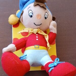Charming Plush Doll with Red and Blue Outfit